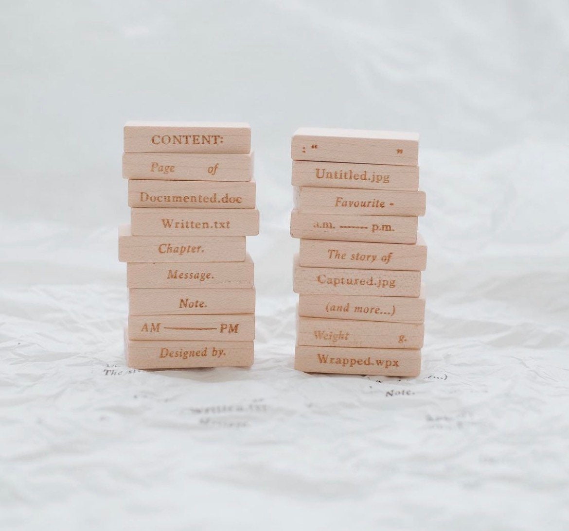 Phavourite • 9pt Tiny Text Rubber Stamp