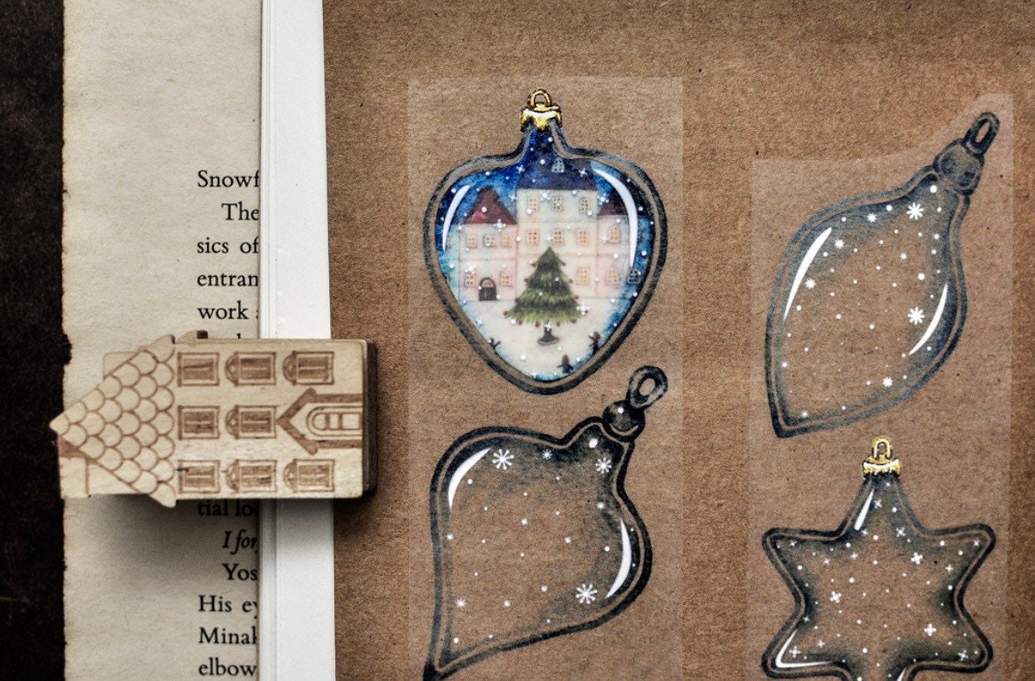 MiaoStelle Matte PET Washitape "Christmas Bauble"