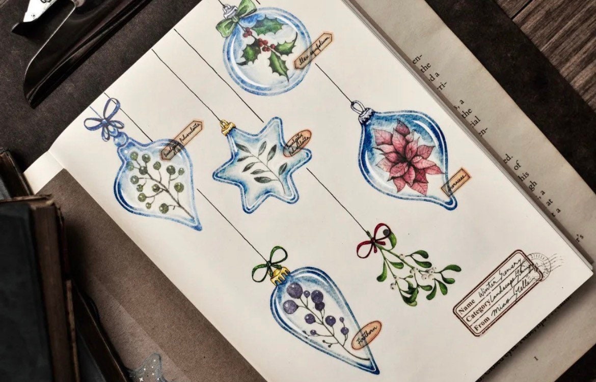 MiaoStelle Matte PET Washitape "Christmas Bauble"