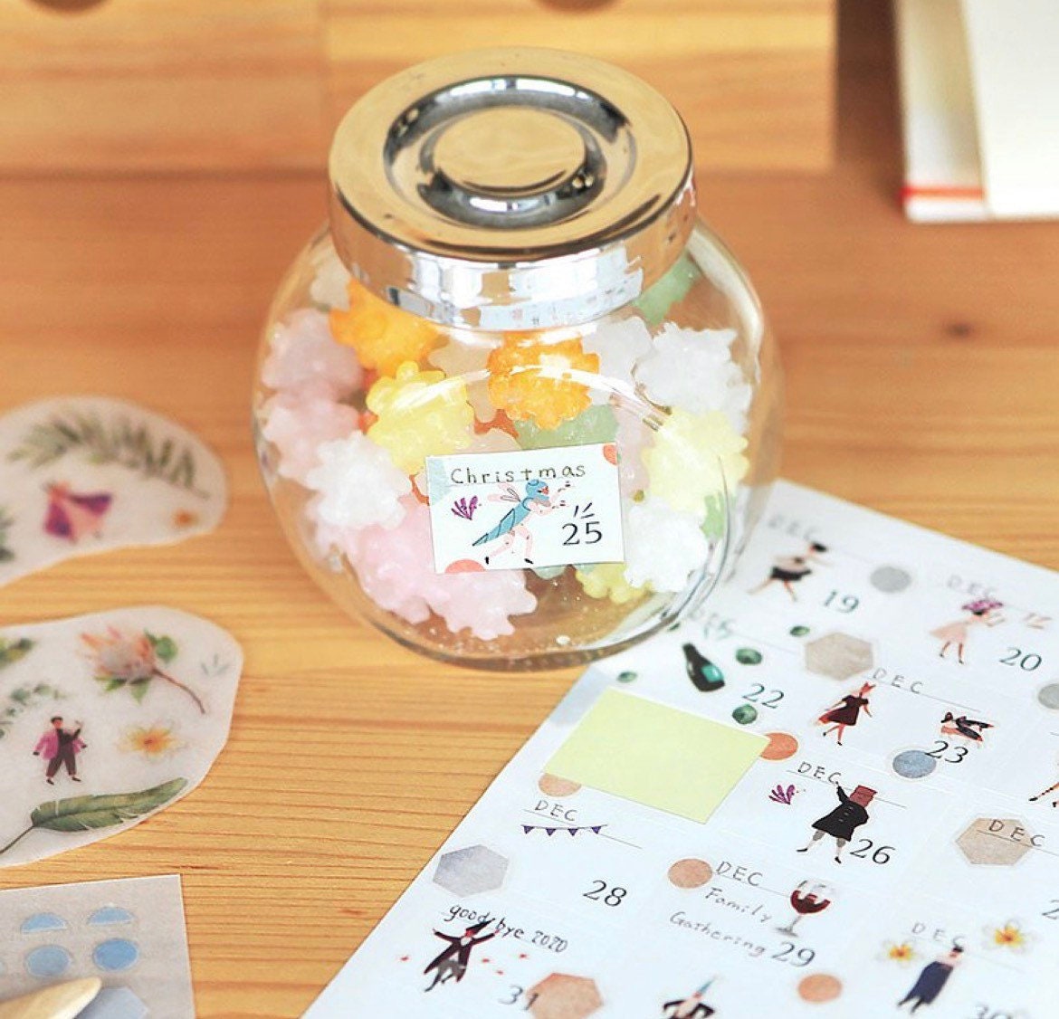 Mu Lifestyle • Planner Number Sticker