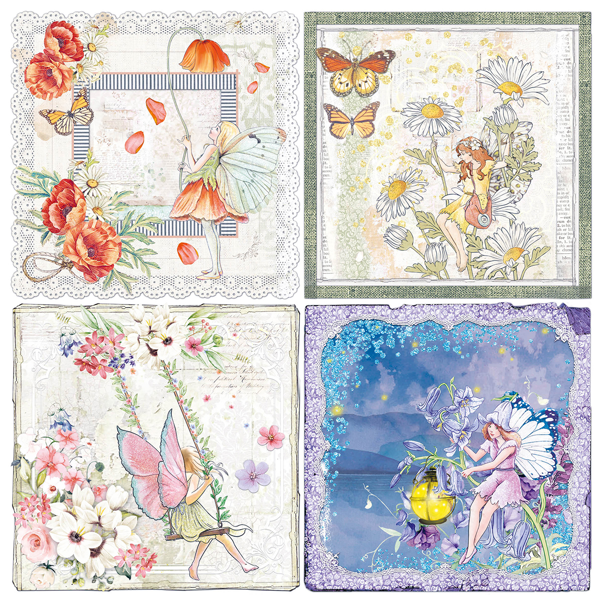 Ciao Bella Paperpad "Enchanted Land" 8x8 '' (20,3x20,3 cm)