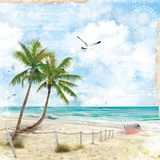 Ciao Bella Paperpad "Summer Breeze" 8x8 '' (20,3x20,3 cm)