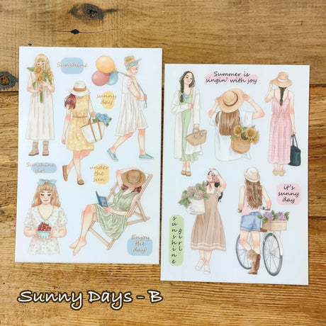 63penhouse x Windry Print-on Sticker ''Sunny Days"