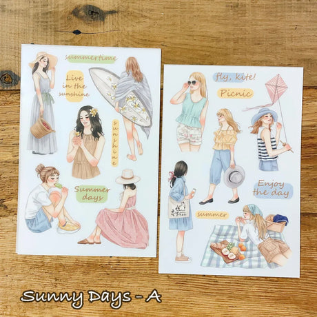 63penhouse x Windry Print-on Sticker ''Sunny Days"