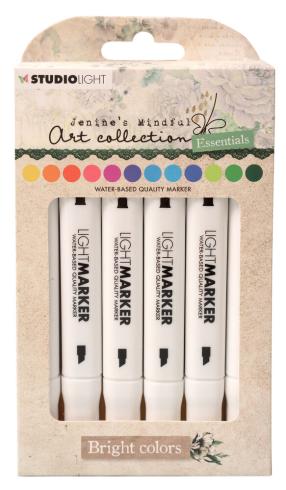 Studio Light • Jenine's Mindful Art Markers "Bright Colors"