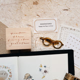 Penspapersplanner x HappyVintageCrafter ''Trust the timing of your life"