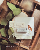 Nove x HappyVintageCrafter Stempel "Life's a journey..."