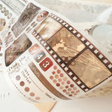 JOURNAL PAGES “VINTAGE EPHEMERA ” WASHI TAPE & PET TAPE