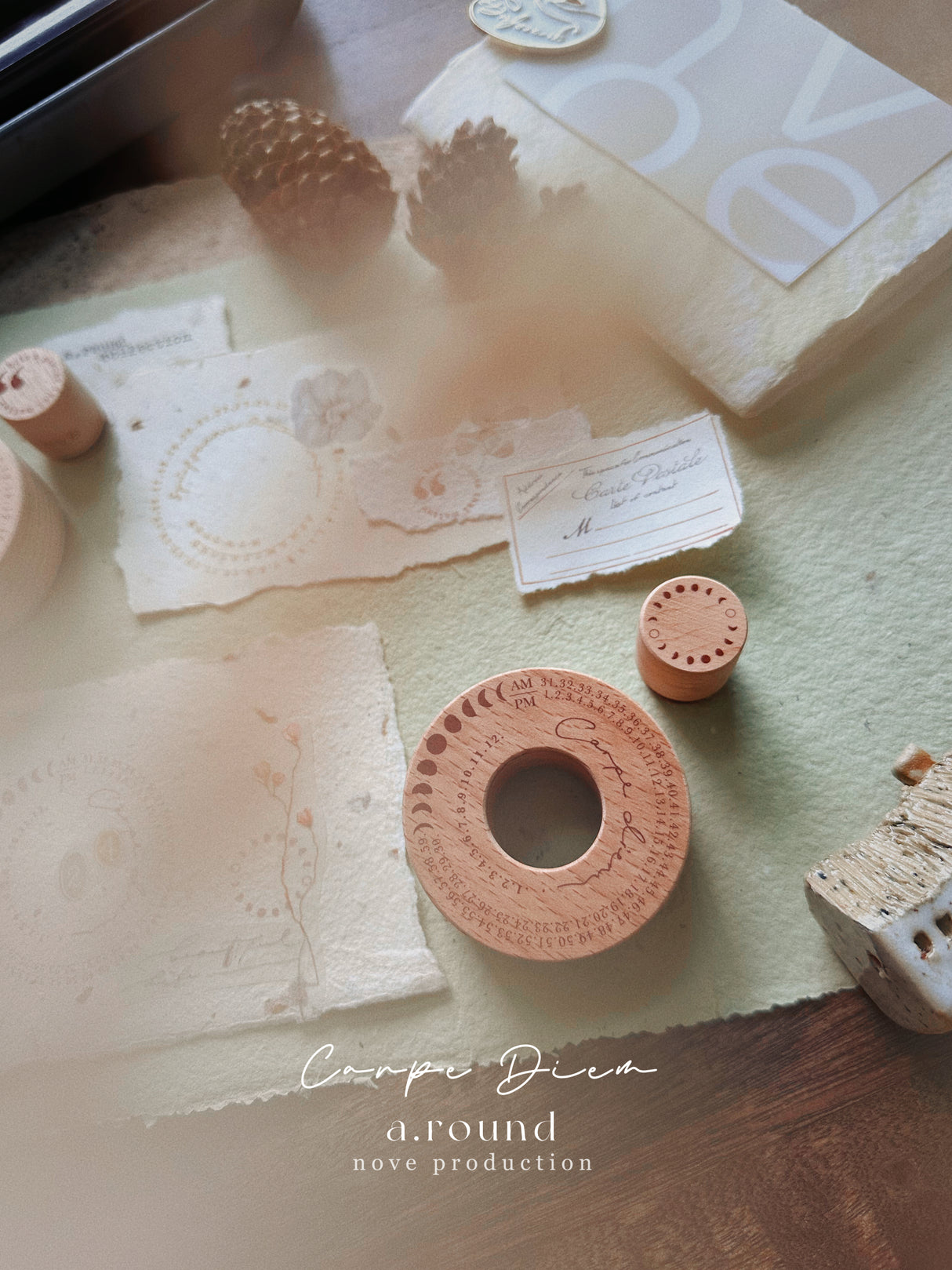 Nove Stempel - A Round Rubber Stamp Collection