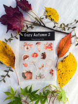 HappyVintageCrafter - Clear Transparent Sticker - Cozy Autumn 2