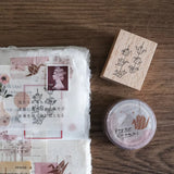 Eileen Tai - Rubber Stamp/ Washitape - Paper Cranes