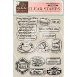 Stamperia Acrylic Stamps "Create Happiness: Oh La La - Labels"
