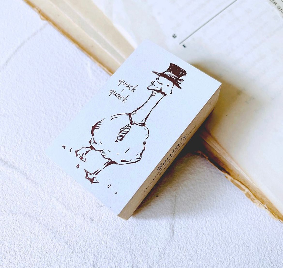 Sonia Illustration Stamp • Quack-Quack