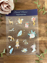 HappyVintageCrafter - Ultimative Clear PET Sticker SET