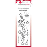 Woodware • Clear singles stempel Christmas - Tall Tree gnome