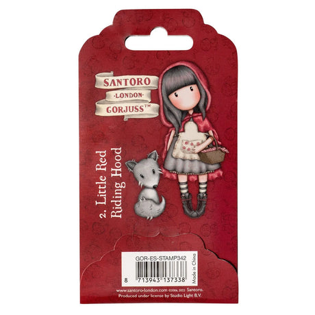 Studio Light • Gorjuss Cling Stamp - 2. Little Red Riding Hood