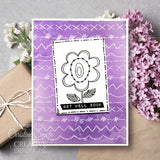 Woodware • Clear singles stempel Set - Doodle Stitches