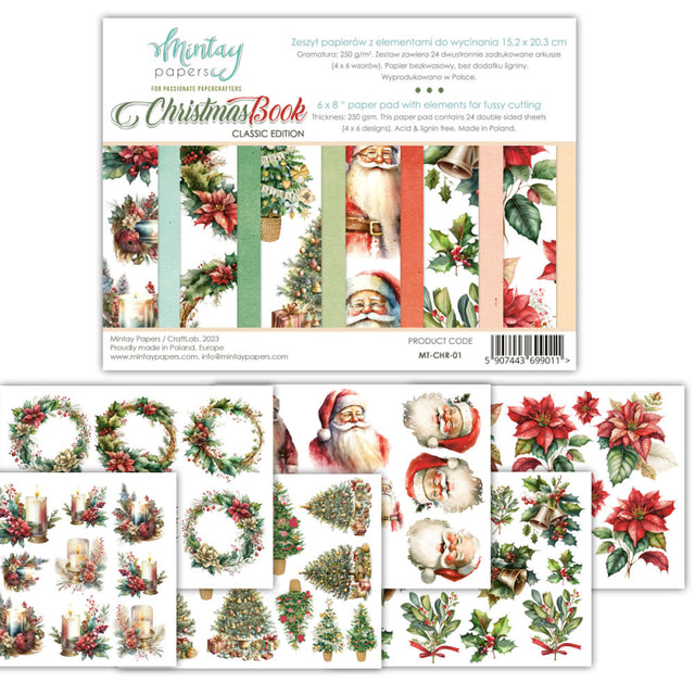 Mintay White Christmas Paper Die Cuts
