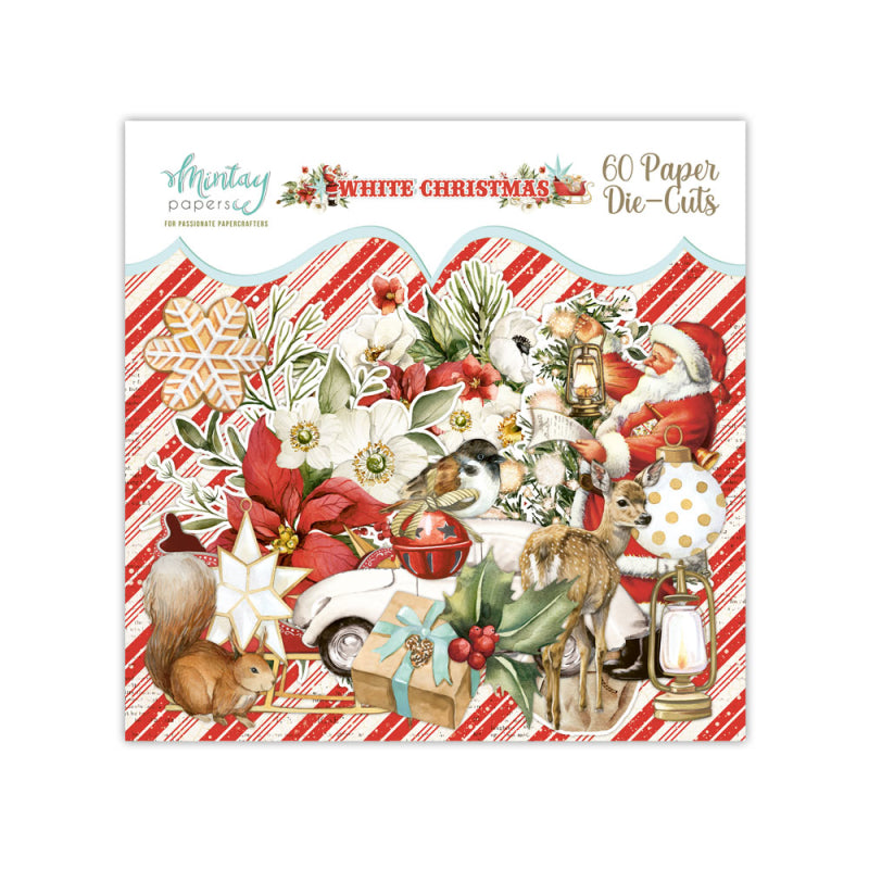 Mintay Papers Die Cuts - White Christmas
