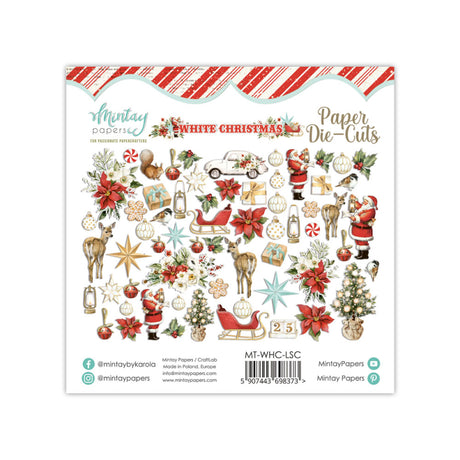 Mintay Papers Die Cuts - White Christmas
