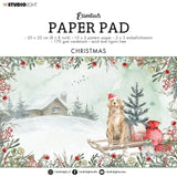 Studio Light • Essentials Mixed Paper Pad - Doggs Christmas