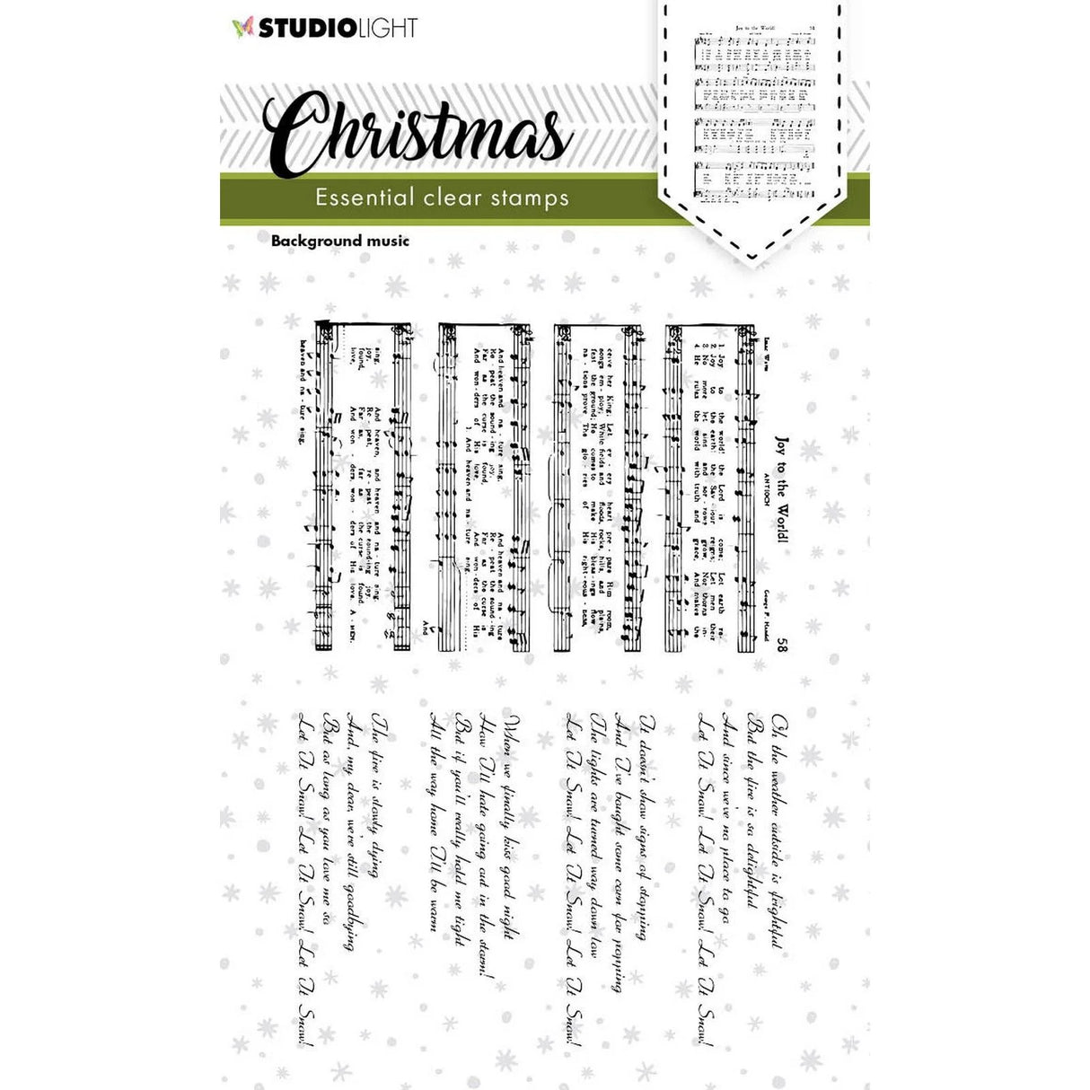 Studio Light • Essentials Clear Stamp - Christmas Background music