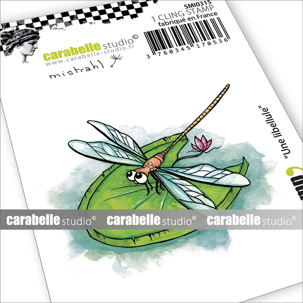 Carabelle Studio • Cling Stamp - Une libellule (A dragonfly)
