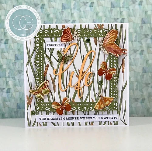 Craft Consortium Clear Stamp Set "At home in the Wildflowers- Bees & Butterflies"