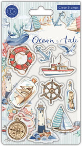 Craft Consortium Clear Stamp Set "Ocean Tale - Adventure"
