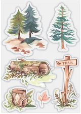 Craft Consortium Clear Stamp Set "In The Forest - Friendship"