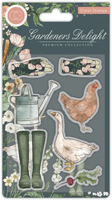 Craft Consortium Clear Stamp Set "Gardeners Delight"