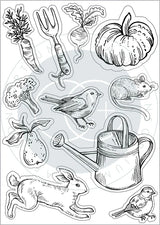 Craft Consortium Clear Stamp Set "Little Robin Red Breast - Little Robin"