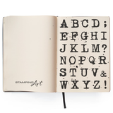 Ciao Bella Clear Stamp Set "Remington Uppercase Alphabet"