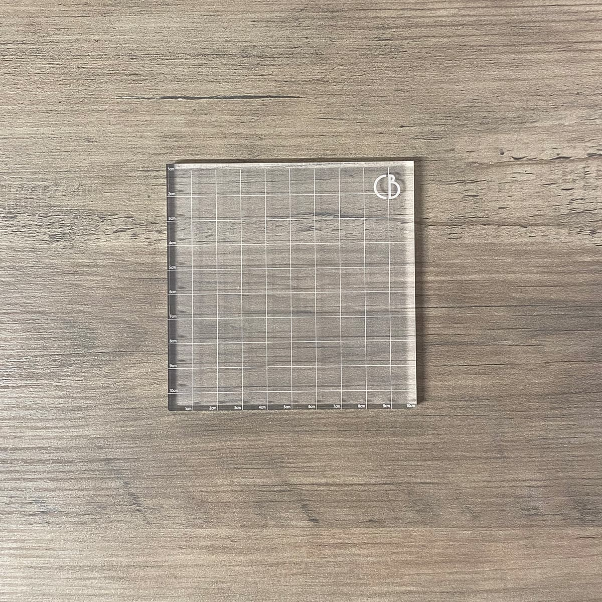 Ciao Bella Acrylic Block 10x10 cm with Grid Lines