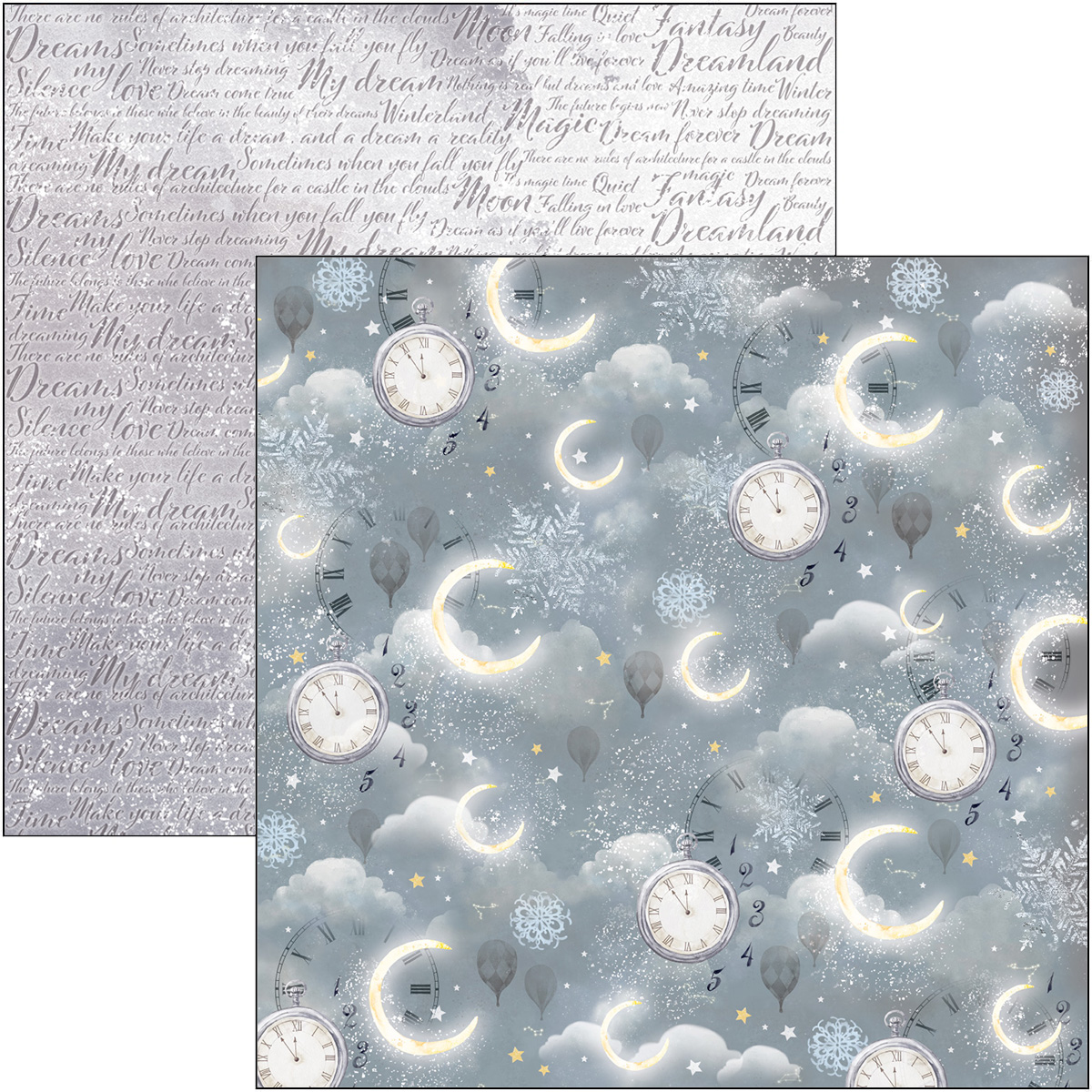 Ciao Bella Paperpad "Dreamland" 8x8 '' (20,3x20,3 cm)