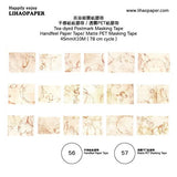 Lihaopaper Tea Dyed Postmark Tape 56/57