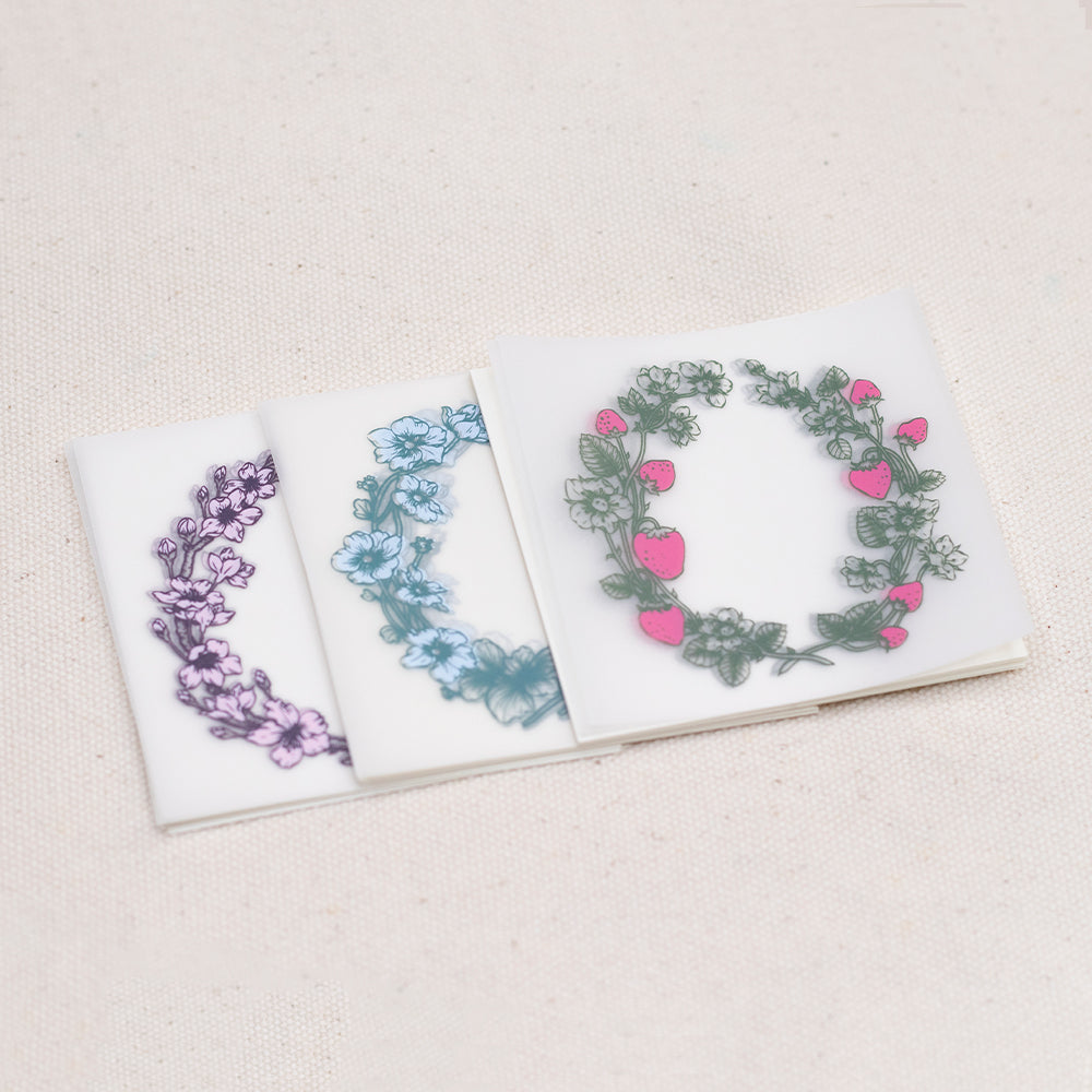 Loidesign Notepaper "Flower and Fruit"