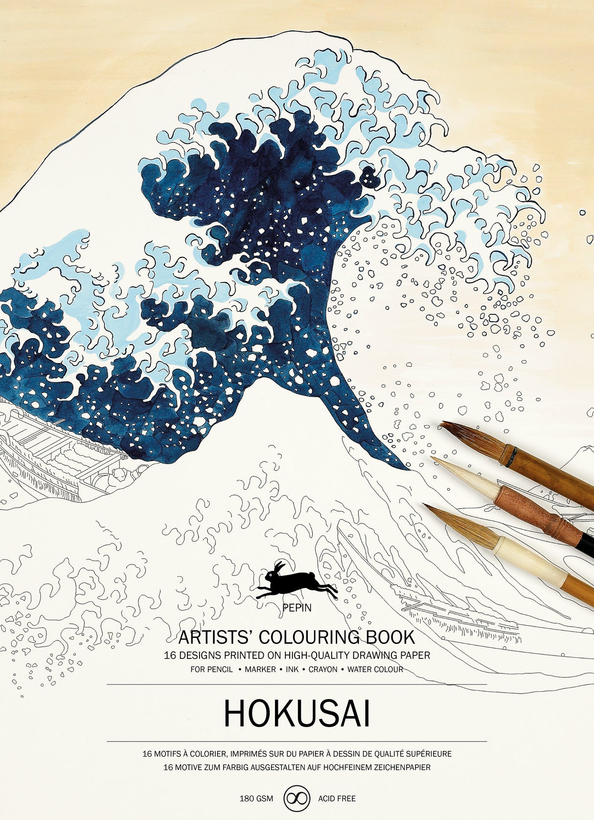 Pepin Press Artist Coloring Book