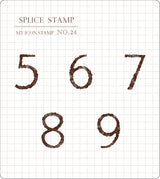Mu Lifestyle Clear Stamps "Big Numbers Stamp Set 23+24"
