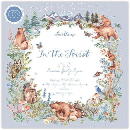 Craft Consortium "In The Forest" 6x6 Paper Pad