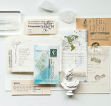 Mu Lifestyle Clear Rubber Stamps "01 Travel"