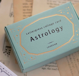 LoiDesign Letterpress Collage Cards "Astrology"