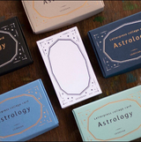 LoiDesign Letterpress Collage Cards "Astrology"