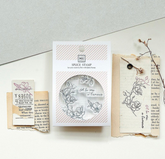 Mu Lifestyle Clear Rubber Stamps - 06 Southward