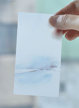 Mu Lifestyle Dyeing Tracing Paper "16. Winter Snow"