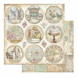 Stamperia Paperpad " Sleeping Beauty" 8"x 8"