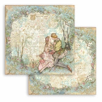 Stamperia Paperpad " Sleeping Beauty" 8"x 8"
