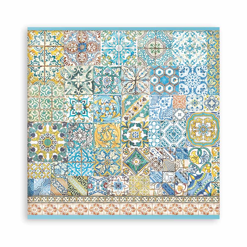 Stamperia Paperpad - Blue Dream 8"x 8"