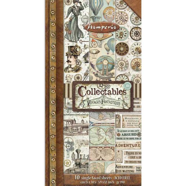 Stamperia Collectables "Voyages Fantastiques"