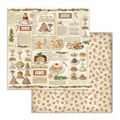 Stamperia Paper Pad "Classic Christmas" 6x6"